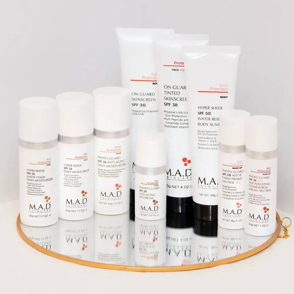 Cыворотка под макияж с SPF 50 Medium M.A.D Photo Guard SPF 50 Self Adjusting Foundation Serum Medium