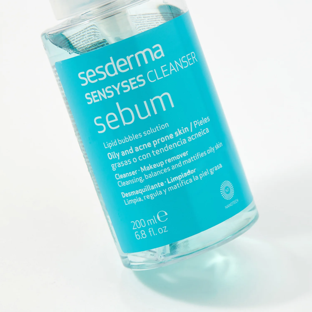 Лосьон для снятия макияжа для жирной и склонной к акне кожи SESDERMA SENSYSES CLEANSER Sebum