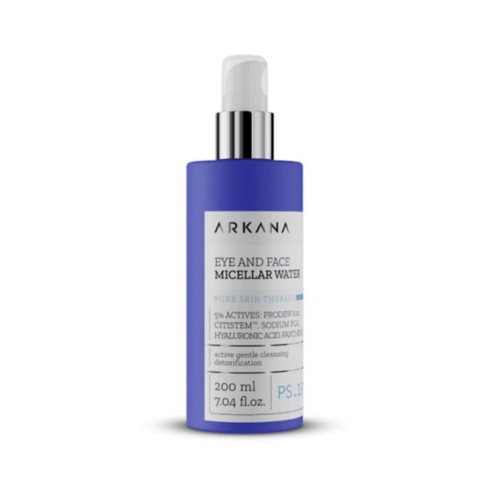 Мицеллярная вода для демакиажа ARKANA Eye + Face Micellar Water 200 мл