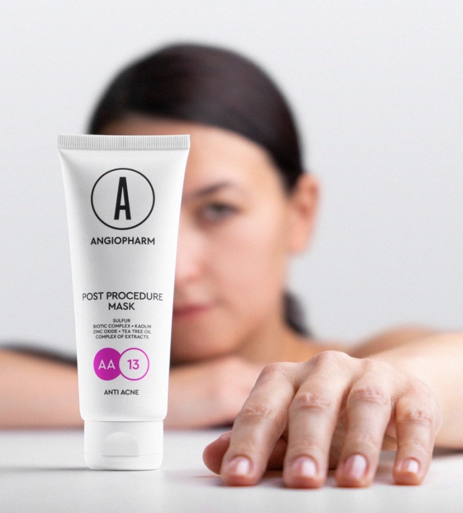 Маска после чистки ANGIOPHARM Post procedure mask
