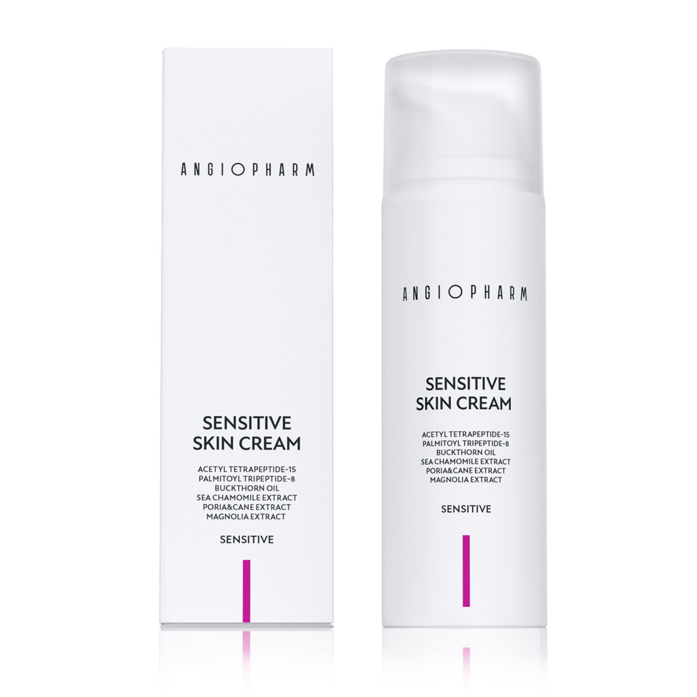 Крем для чувствительной кожи ANGIOPHARM Sensitive Skin Cream