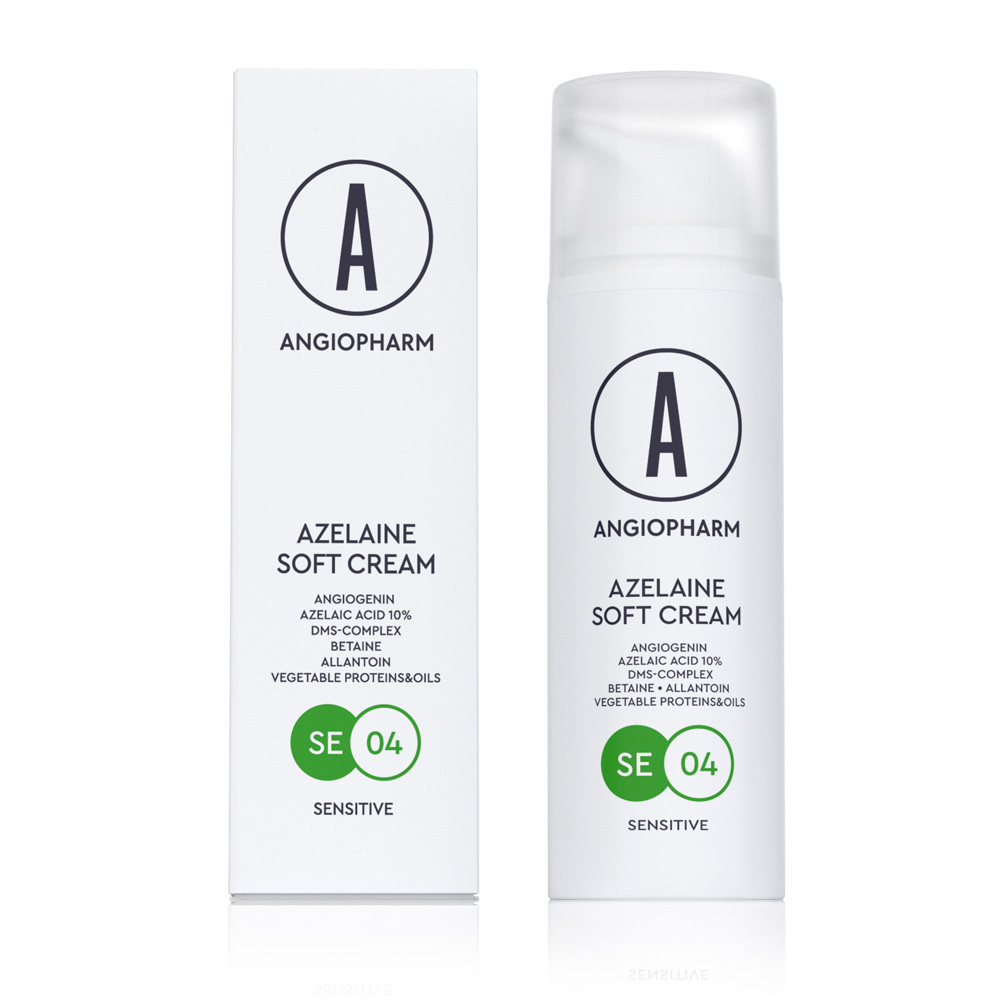 Крем азелаиновый для чувствительной кожи ANGIOPHARM Azelaine Soft Cream