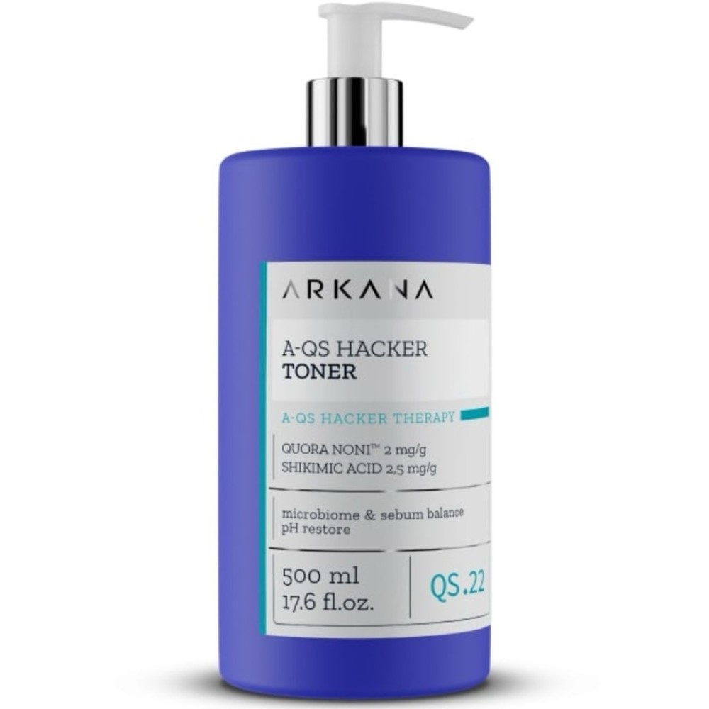 Тонер для лица, регулирующий микробиом кожи ARKANA A-QS Hacker Toner 500 мл