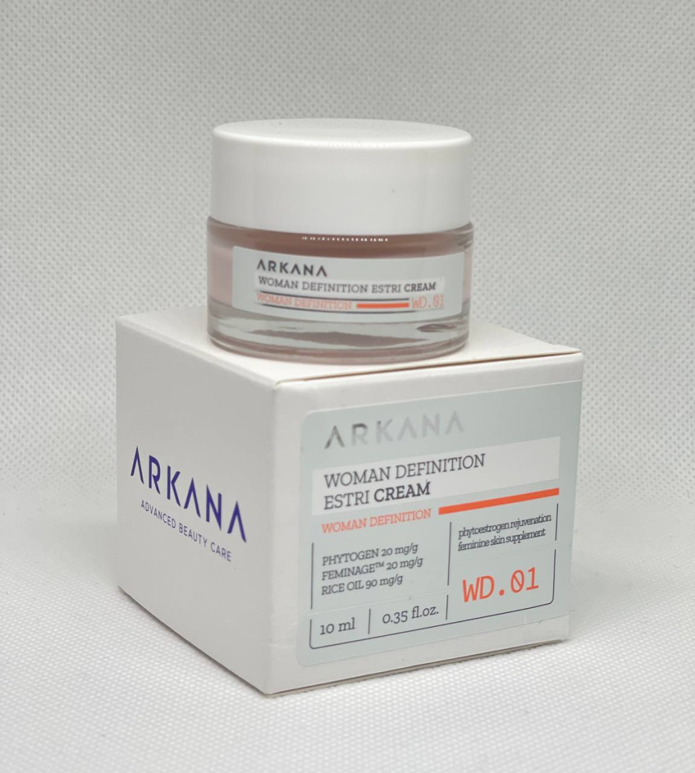 Омолаживающий крем с фитоэстрогенами для лица Arkana Woman Definition Estri Cream 10 мл