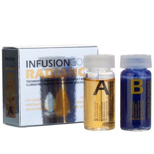 Botanic Infusion Gold Radiance AB Масло для осветленных волос с нейтрализацией желтизны 2x10 мл