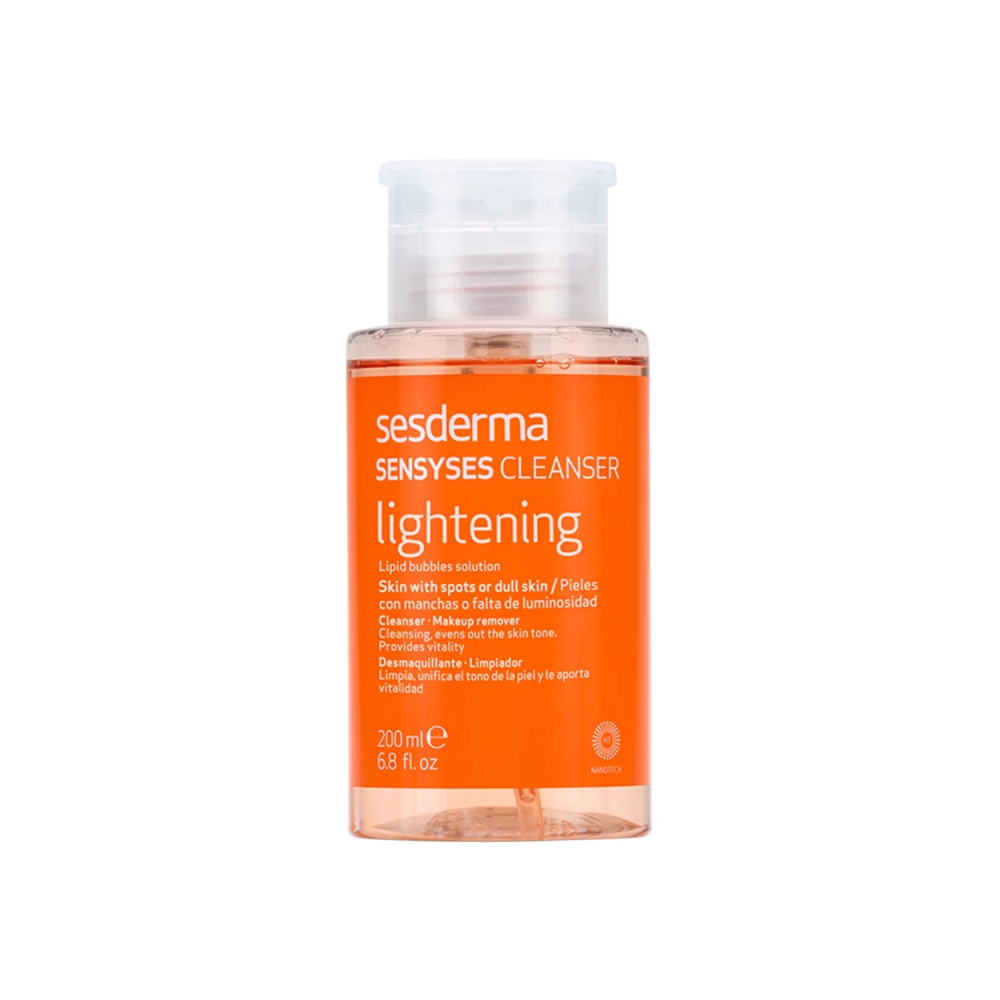 Лосьон для снятия макияжа для пигментированной и тусклой кожи SESDERMA SENSYSES CLEANSER Lightening