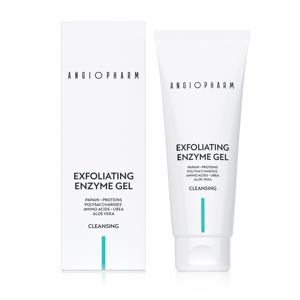 Гель-эксфолиант энзимный ANGIOPHARM Exfoliating Enzyme Gel