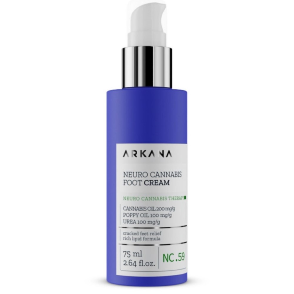 Нейрокрем для ног заживляющий ARKANA Neuro Cannabis Foot Cream