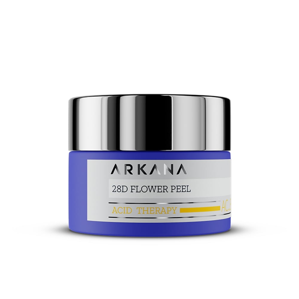 Гель-пилинг с цветочной и гиалуроновой кислотами ARKANA 28D Flower Peel 50 мл