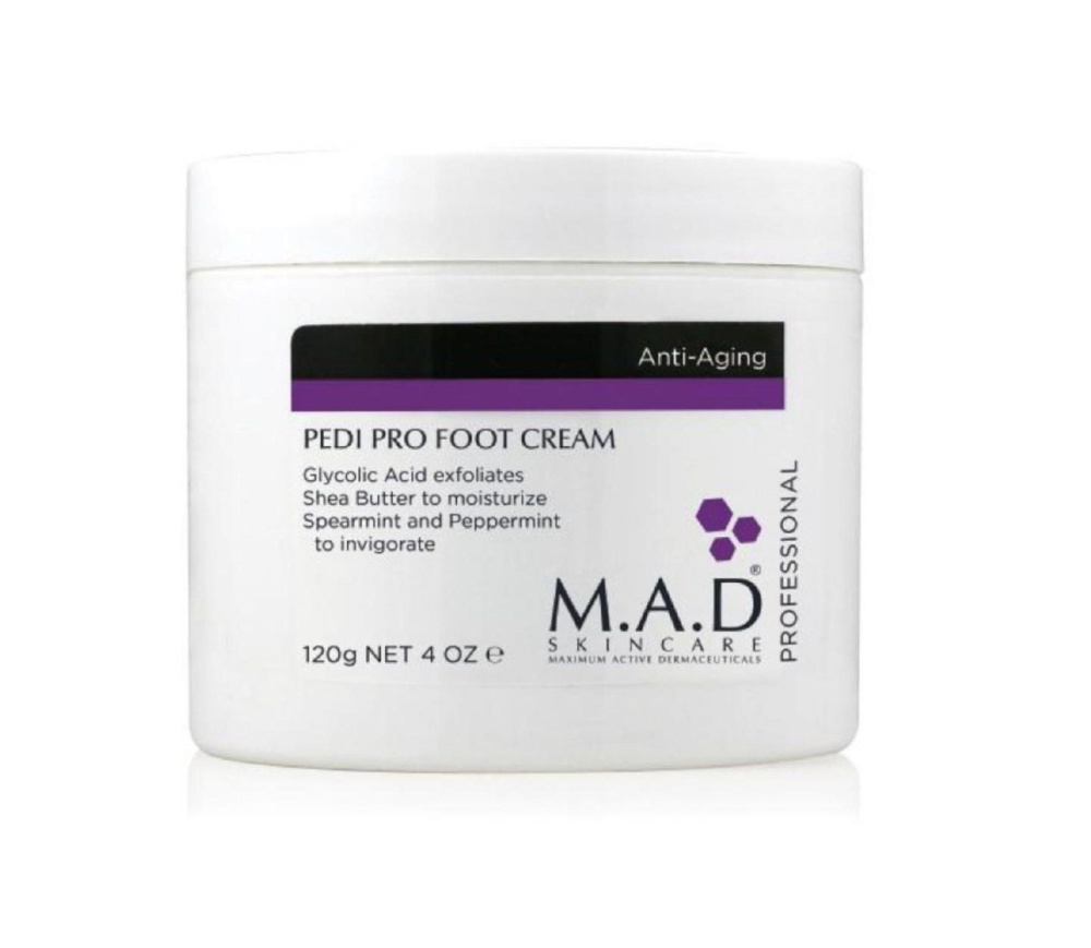 Крем активный питательный и смягчающий для ног M.A.D Pedi Pro Foot Cream