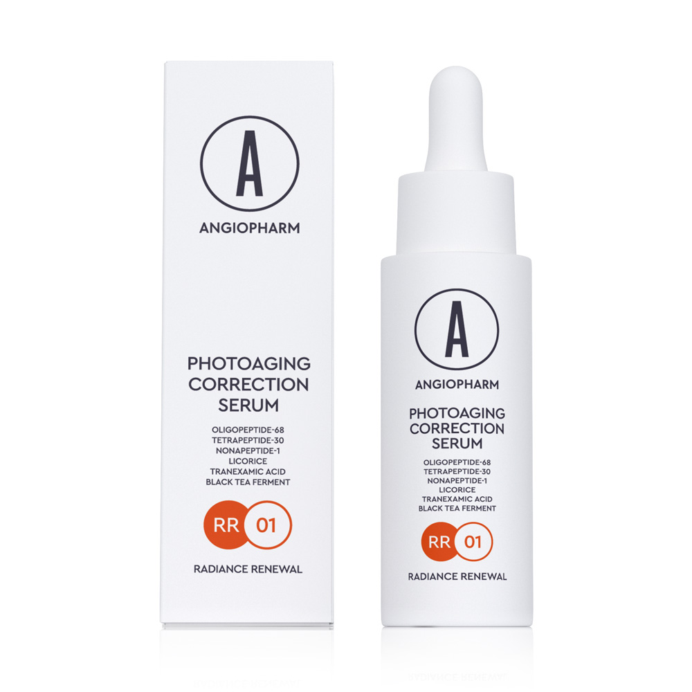 Сыворотка для коррекции фотостарения ANGIOPHARM PHOTOAGING CORRECTION SERUM