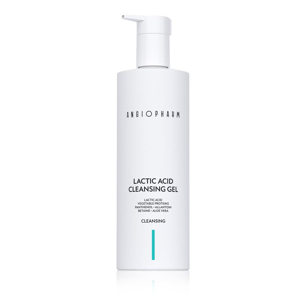 Гель для умывания с молочной кислотой ANGIOPHARM Lactic Acid Cleansing Gel 400 мл