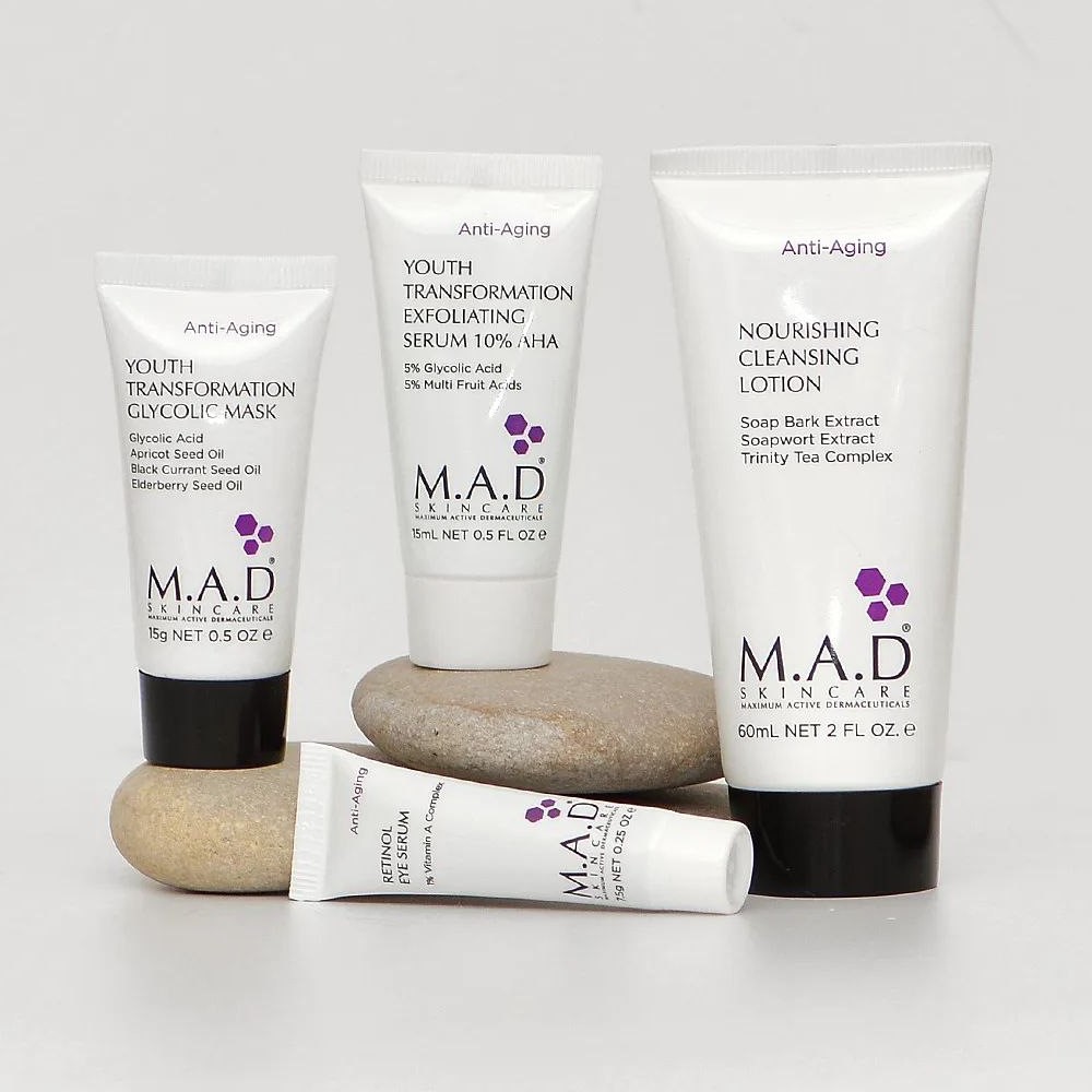 Маска омолаживающая с гликолевой кислотой M.A.D Youth Transformation Glycolic Mask 60 мл
