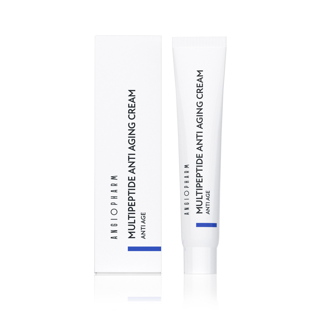 Крем мультипептидный омолаживающий ANGIOPHARM Multipeptide Anti Aging Cream 7 мл