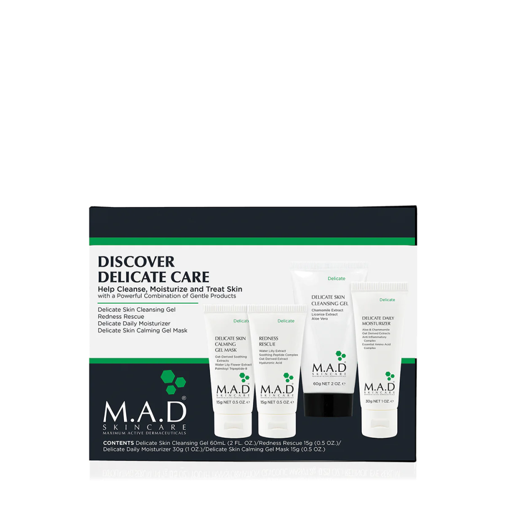 Набор дорожный препаратов для чувствительной кожи M.A.D Delicate Discovery Kit