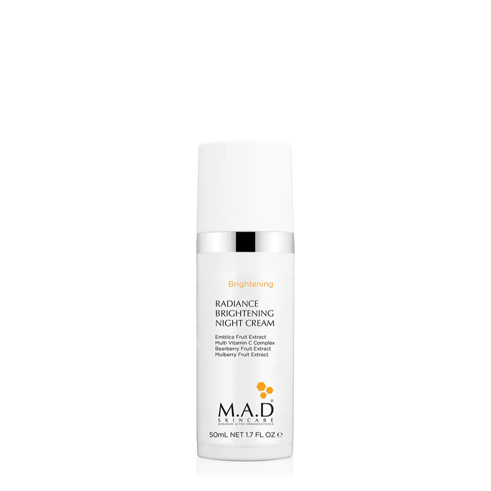 Крем ночной восстанавливающий выравнивающий тон кожи M.A.D Radiance Brightening Night Cream