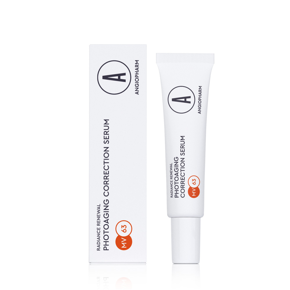 Сыворотка для коррекции фотостарения ANGIOPHARM PHOTOAGING CORRECTION SERUM 5 мл