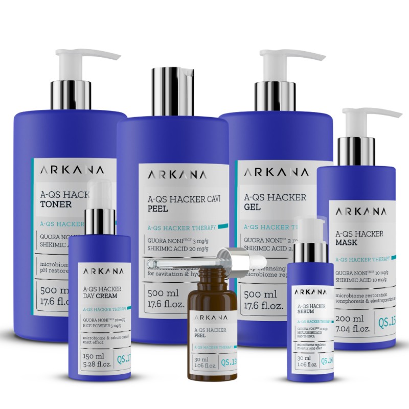 Сыворотка с шикимовой и гиалуроновой кистотами ARKANA  A-QS Hacker Serum