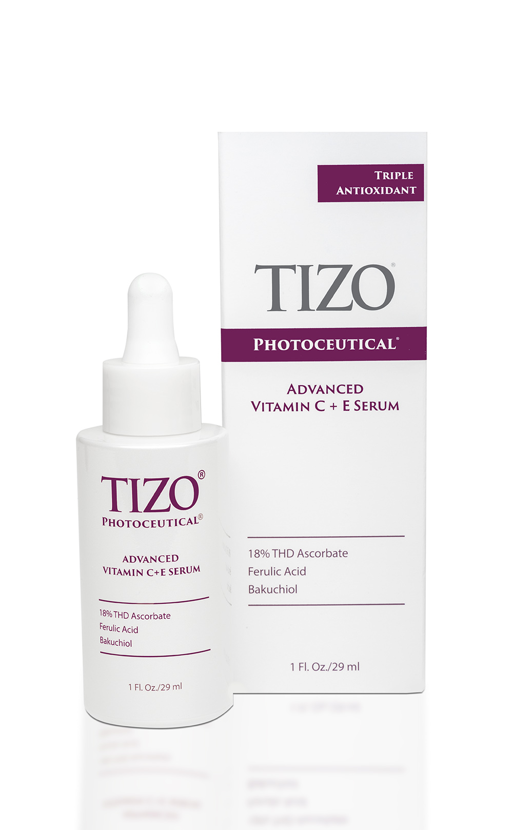 Сыворотка антиоксидантная TIZO Advanced Vitamin C+E 29 мл