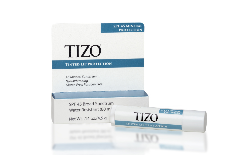 Крем для губ солнцезащитный TiZO Tinted Lip Protection SPF 45 4,5 гр