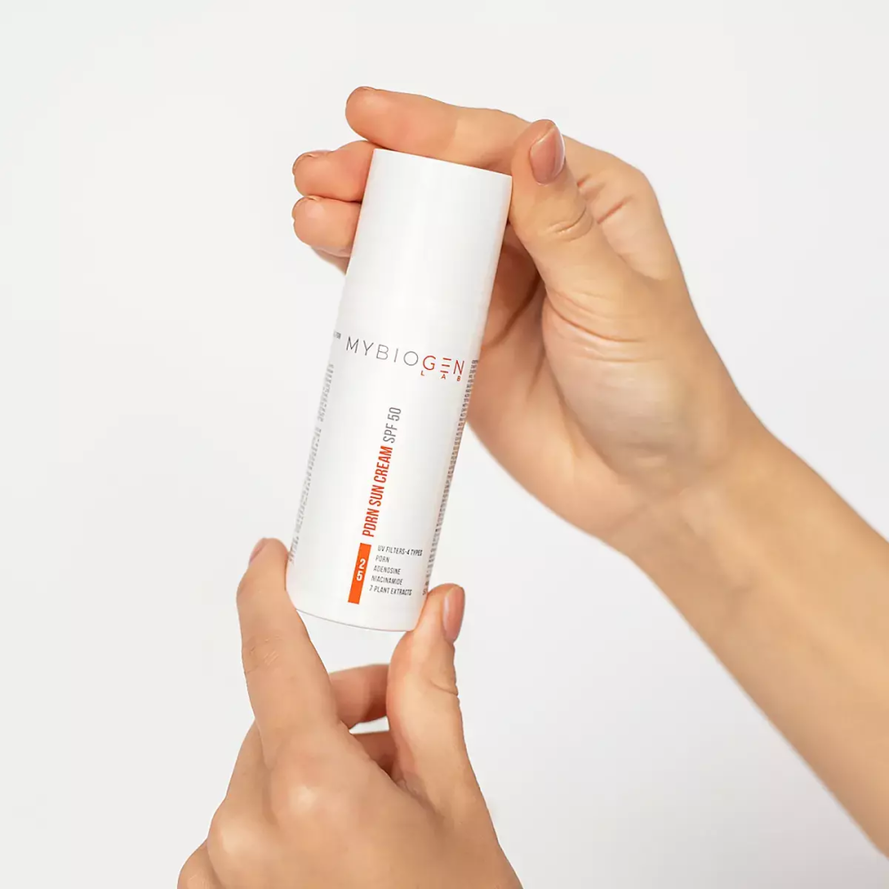 Антивозрастной солнцезащитный крем MYBIOGEN PDRN Sun Cream SPF 50