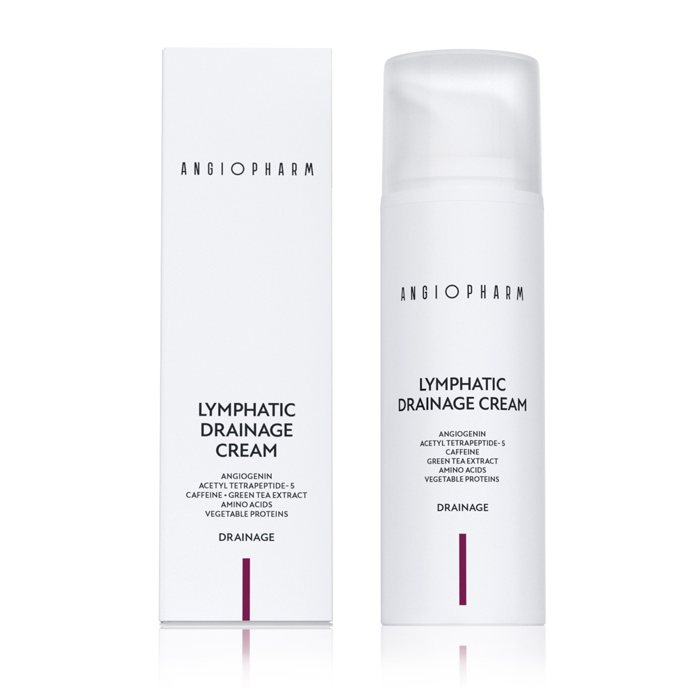 Крем лимфодренажный для лица ANGIOPHARM Lymphatic Drainage Cream