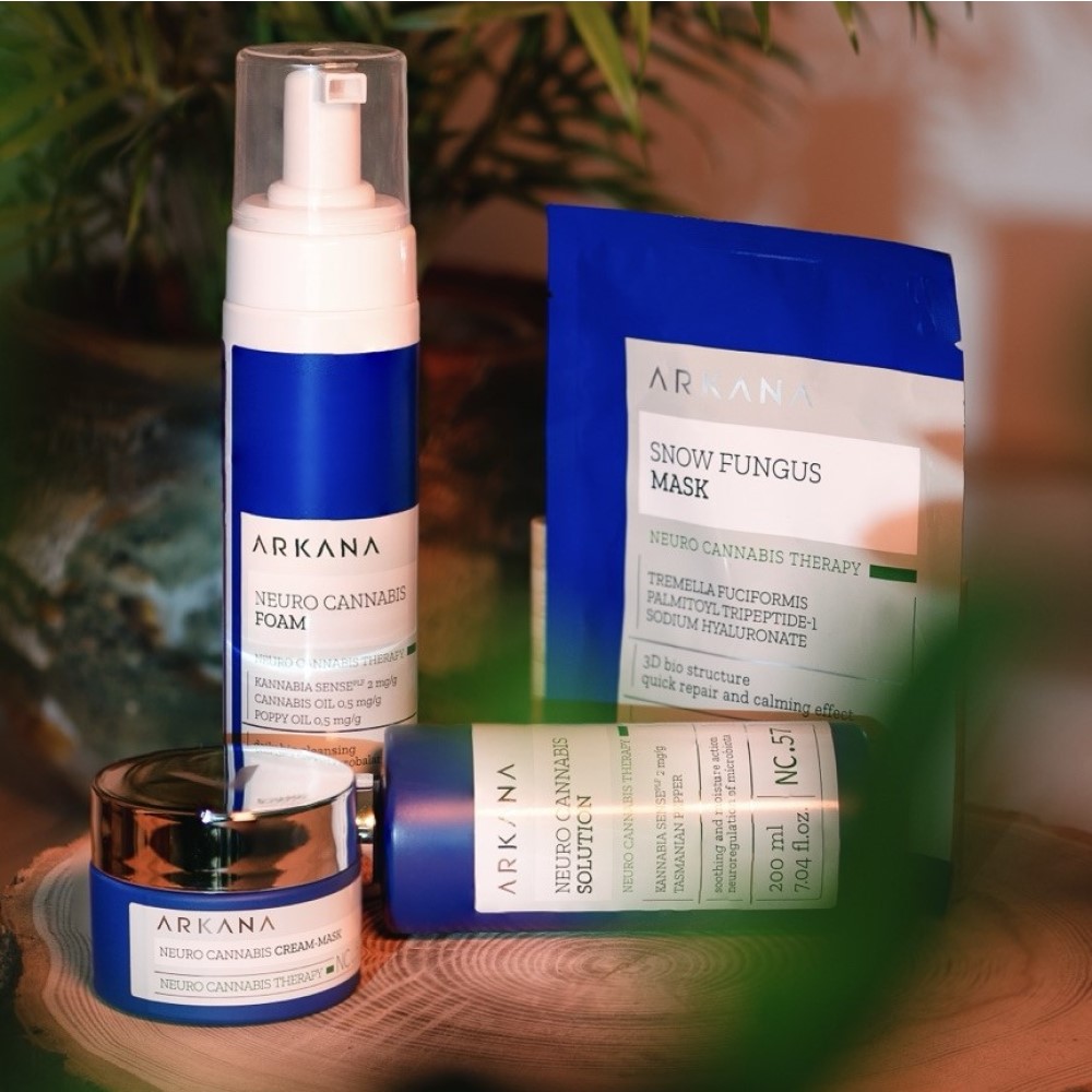 Маска ультра восстанавливающая со снежным грибом ARKANA Snow Fungus Mask