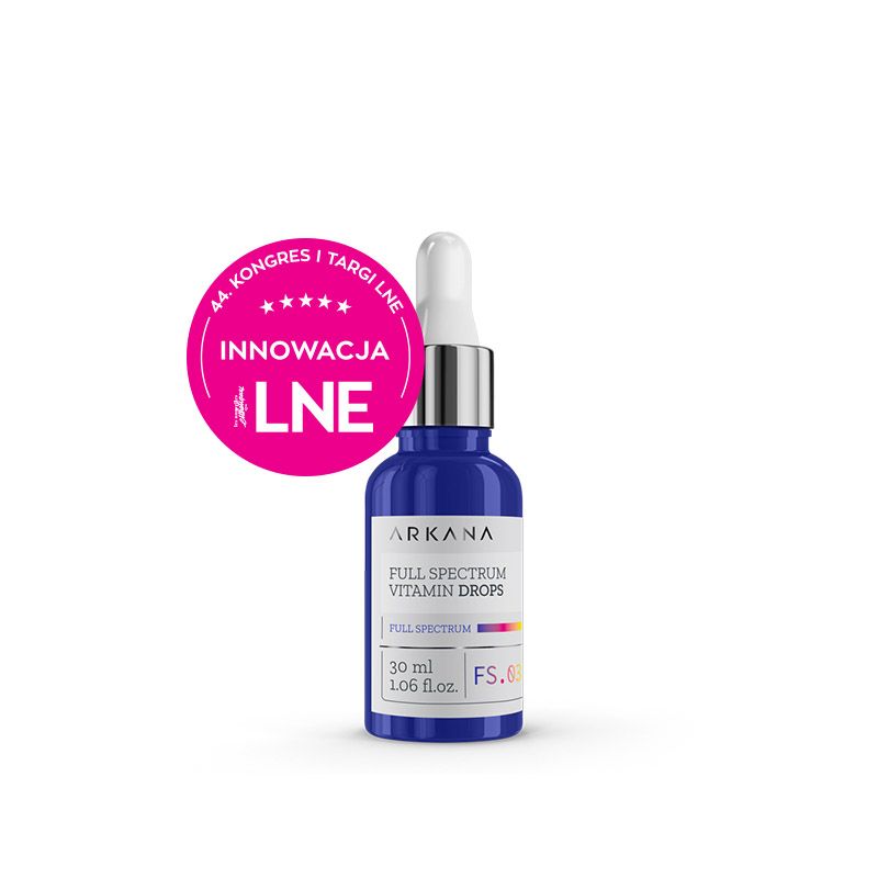 Омолаживающие капли для лица с витамином D3 Arkana Full Spectrum Vitamin Drops 30 мл