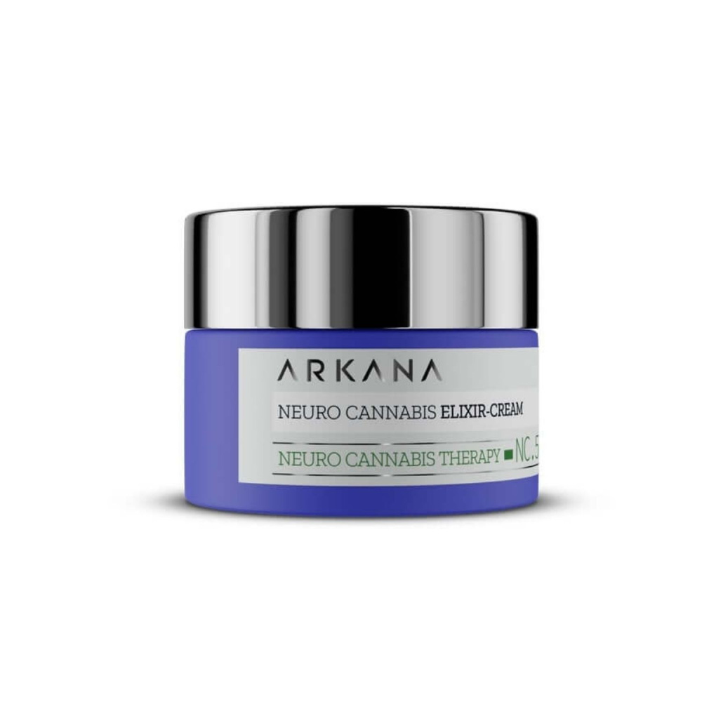 Нейрокрем восстанавливающий со стволовыми клетками конопли ARKANA Neuro Cannabis Elixir/Cream Mini 