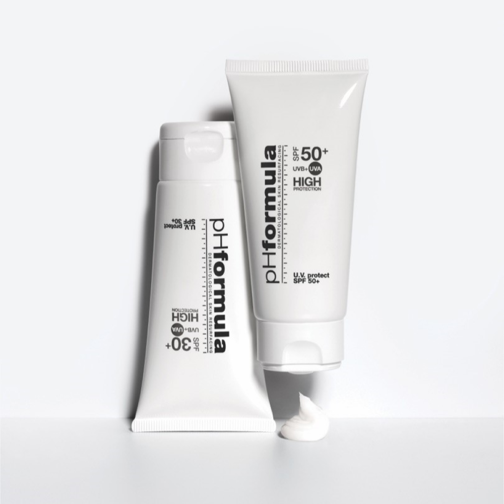 Крем солнцезащитный UVA-UVB SPF 50+ pHformula U.V. protect SPF 50+
