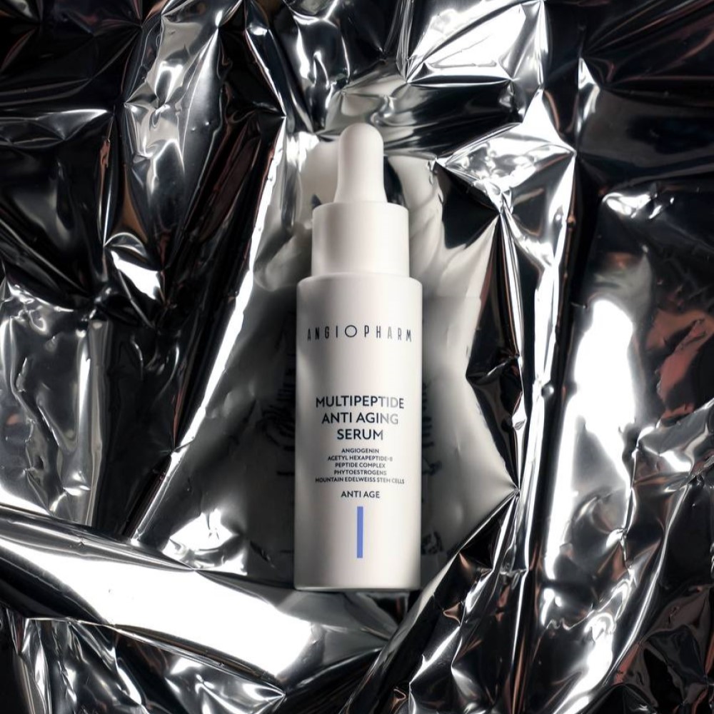 Сыворотка мультипептидная омолаживающая ANGIOPHARM Multipeptide Anti Aging Serum