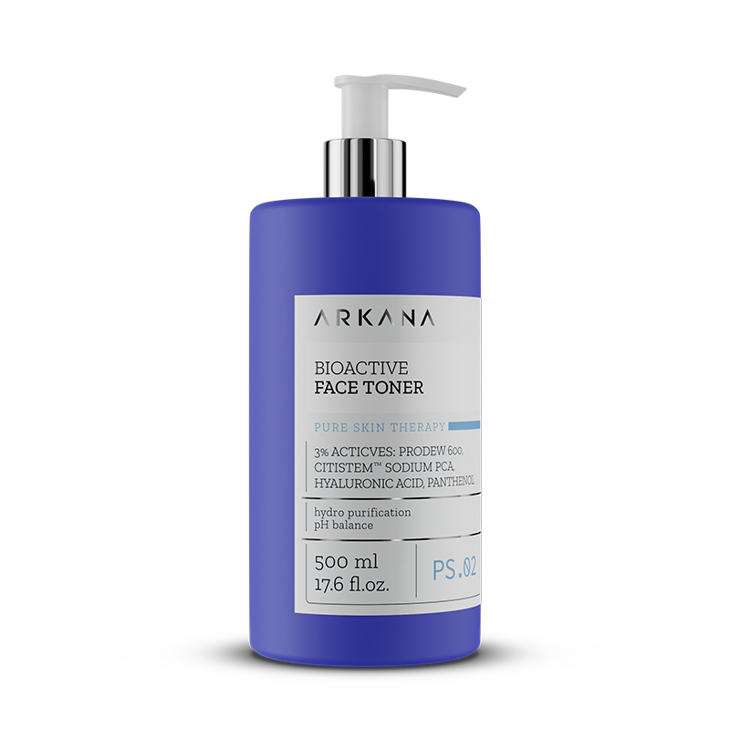 Биоактивный тонер для лица с гиалуроновой кислотой ARKANA Bioactive Face Toner