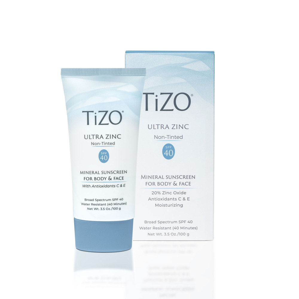 Крем солнцезащитный для лица и тела TiZO Ultra Zinc SPF 40 Non-Tinted 100 гр